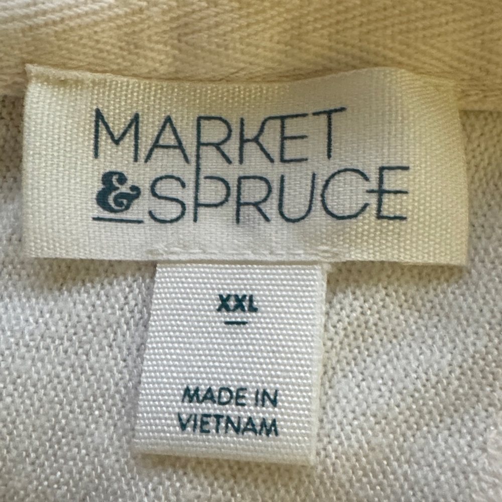 Market & Spruce Ombré Hoodie Top | Pink & Yellow Dip Dye | Women’s 2XL - Picture 3 of 8